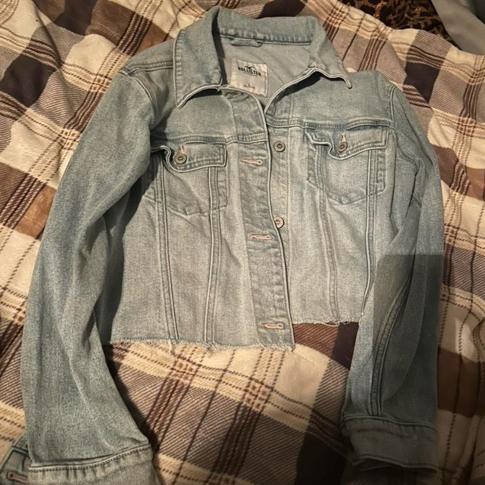 Hollister Light Blue Jean Jacket